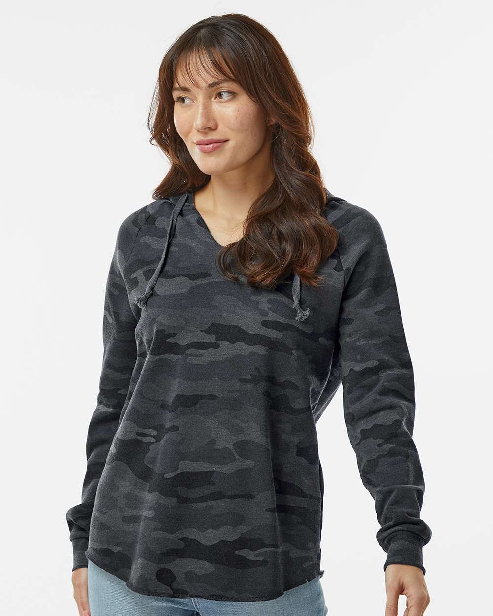 Women’s Lightweight California Wave Wash Hooded Sweatshirt