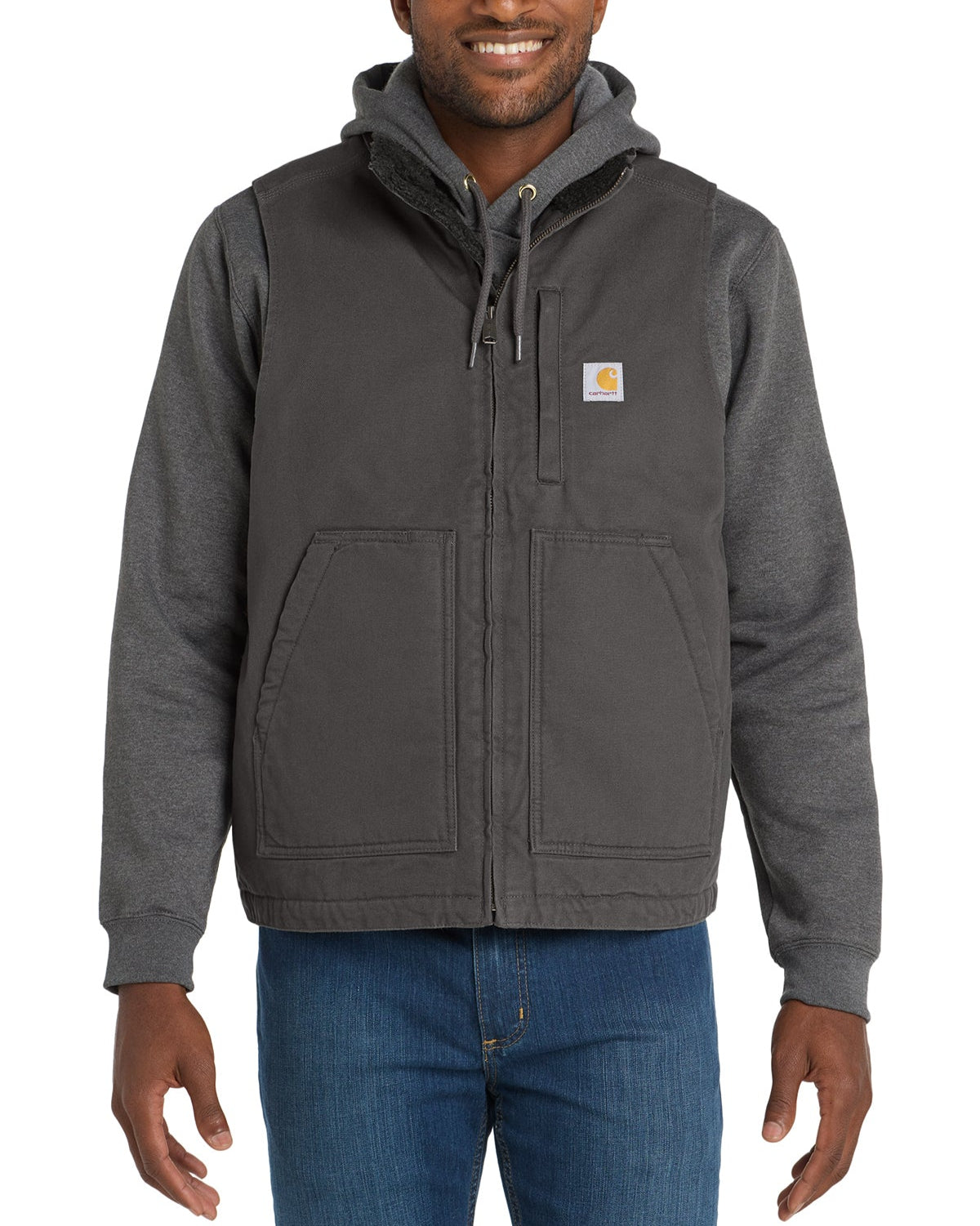 Carhartt® Sherpa-Lined Mock Neck Vest