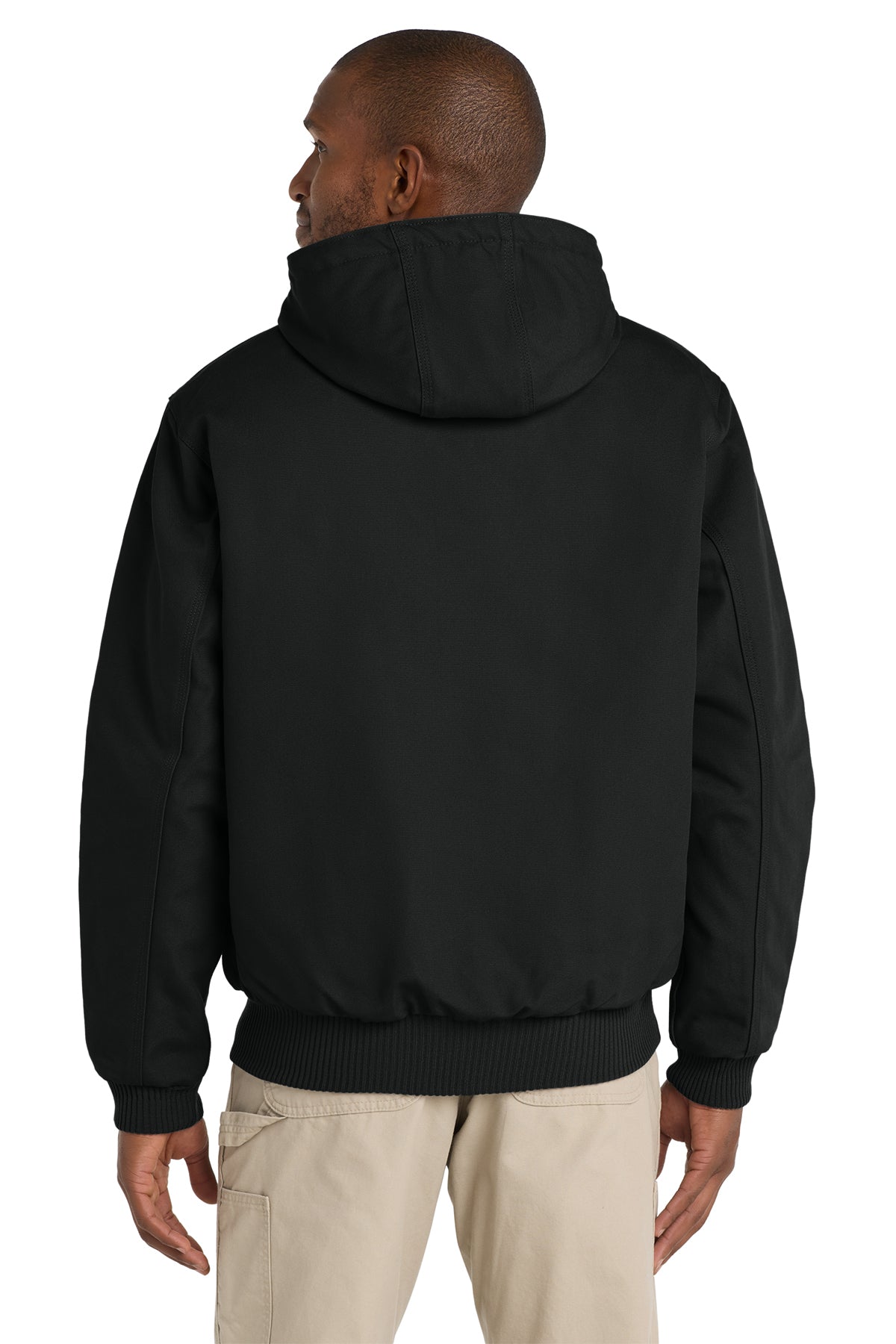 Carhartt® Tall Quilted-Flannel-Lined Duck Active Jacket