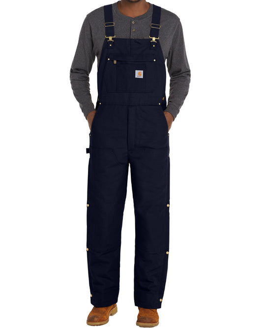 Carhartt® Short Firm Duck Insulated Bib Overalls