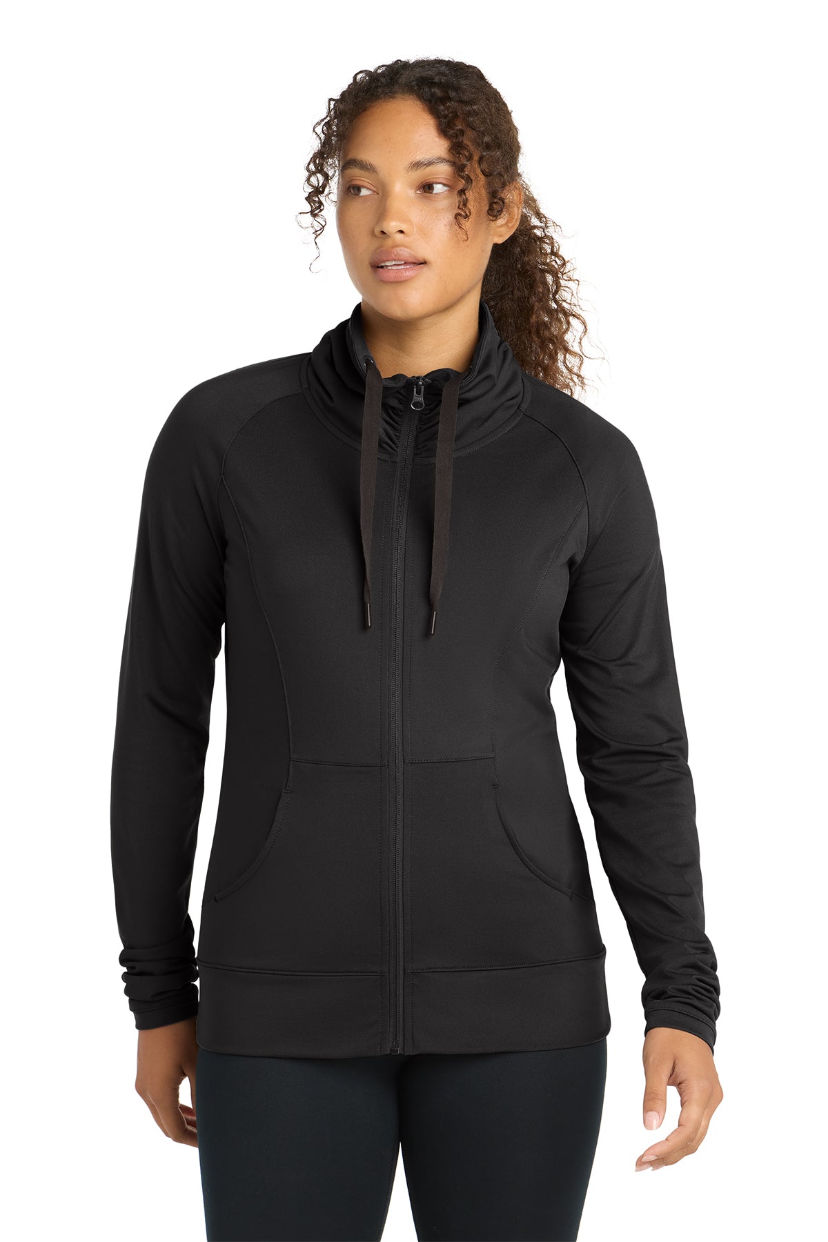 Sport-Tek® Women's Sport-Wick® Stretch Full-Zip Jacket
