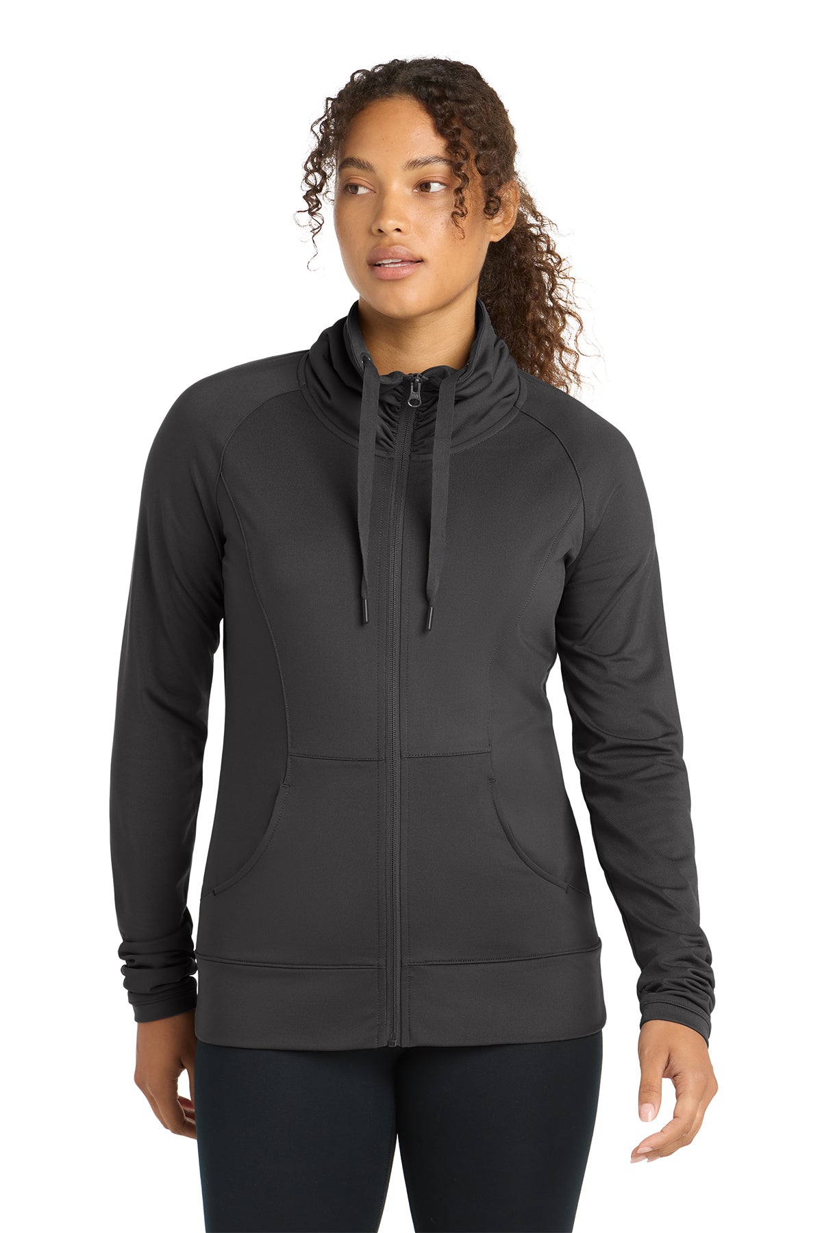 Sport-Tek® Women's Sport-Wick® Stretch Full-Zip Jacket