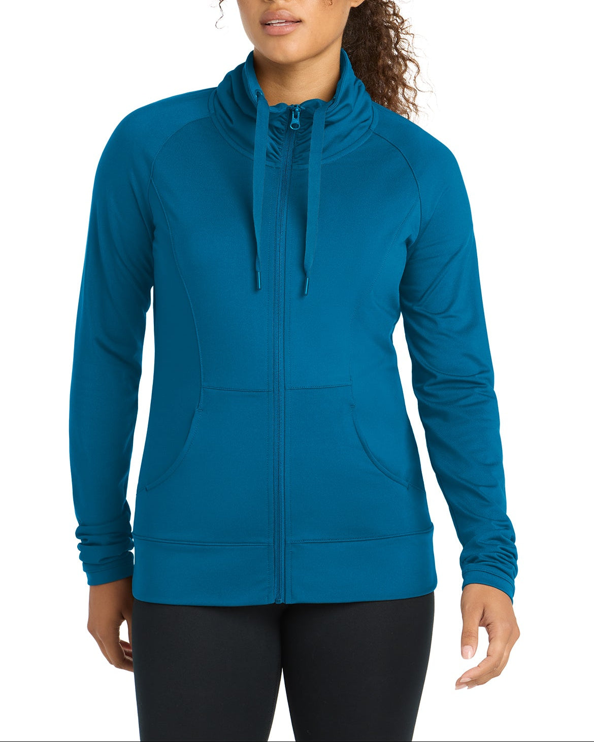 Sport-Tek® Women's Sport-Wick® Stretch Full-Zip Jacket