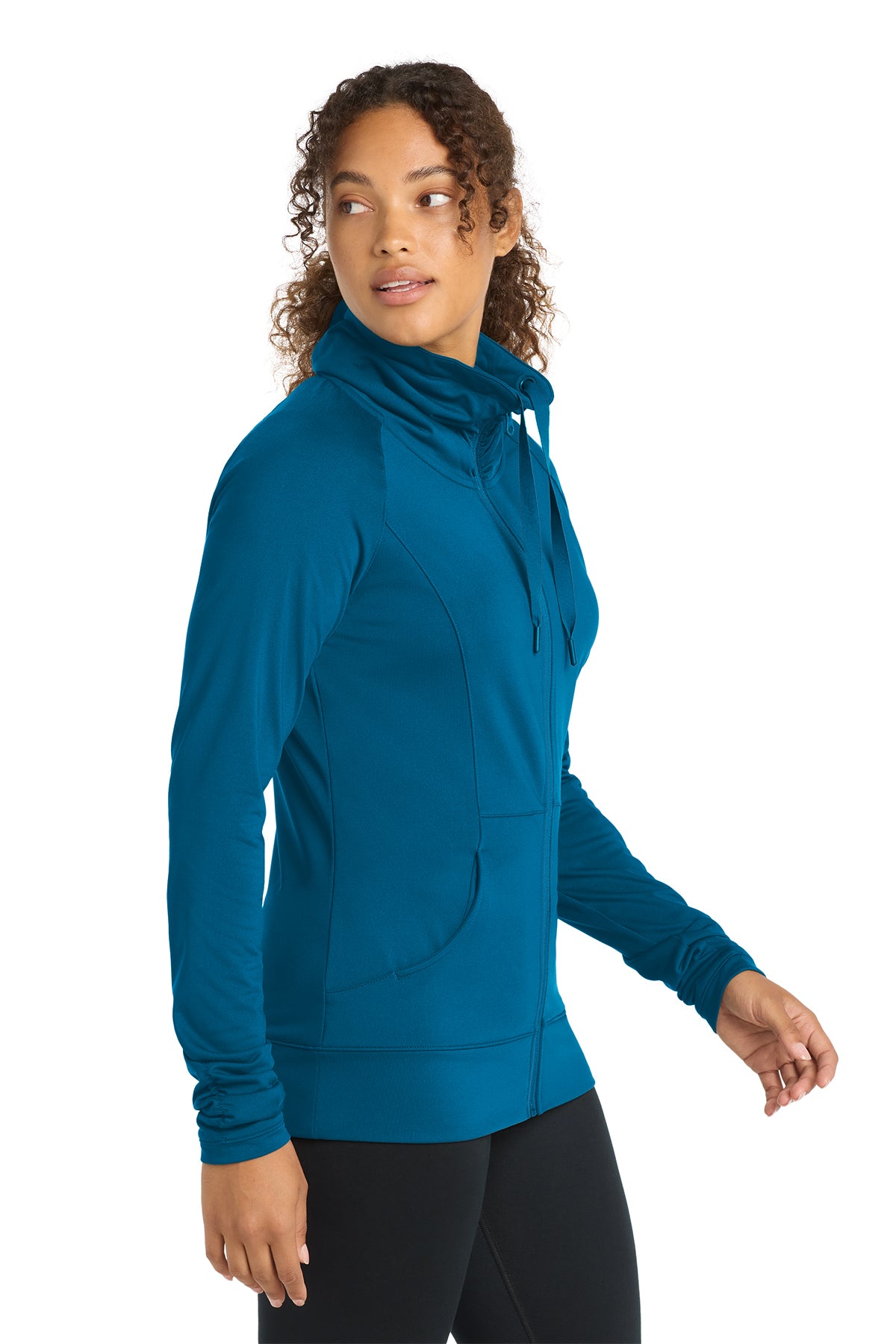 Sport-Tek® Women's Sport-Wick® Stretch Full-Zip Jacket