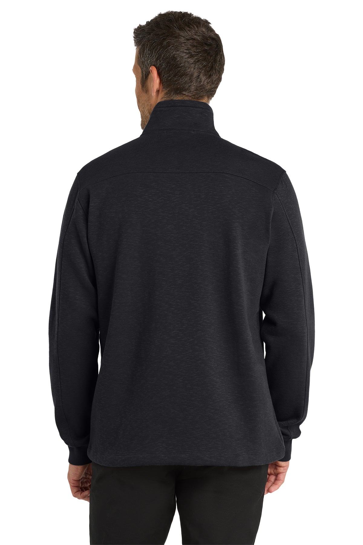 Port Authority® Slub Fleece 1/4-Zip Pullover