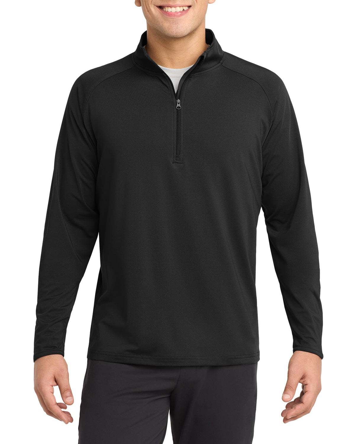 Sport-Tek® Tall Sport-Wick® Stretch 1/4-Zip Pullover