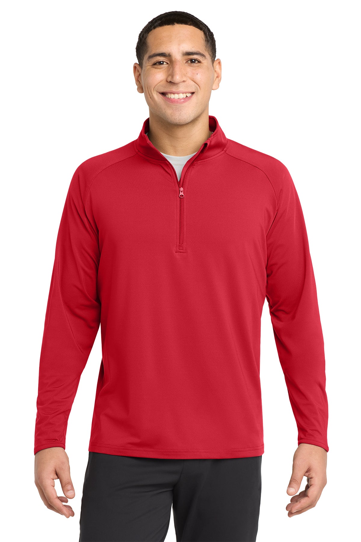 Sport-Tek® Tall Sport-Wick® Stretch 1/4-Zip Pullover