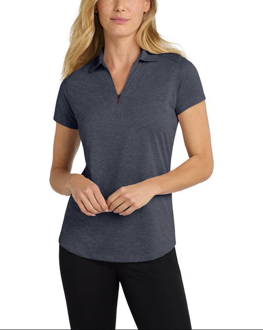 Port Authority® Women's Digi Heather Performance Polo