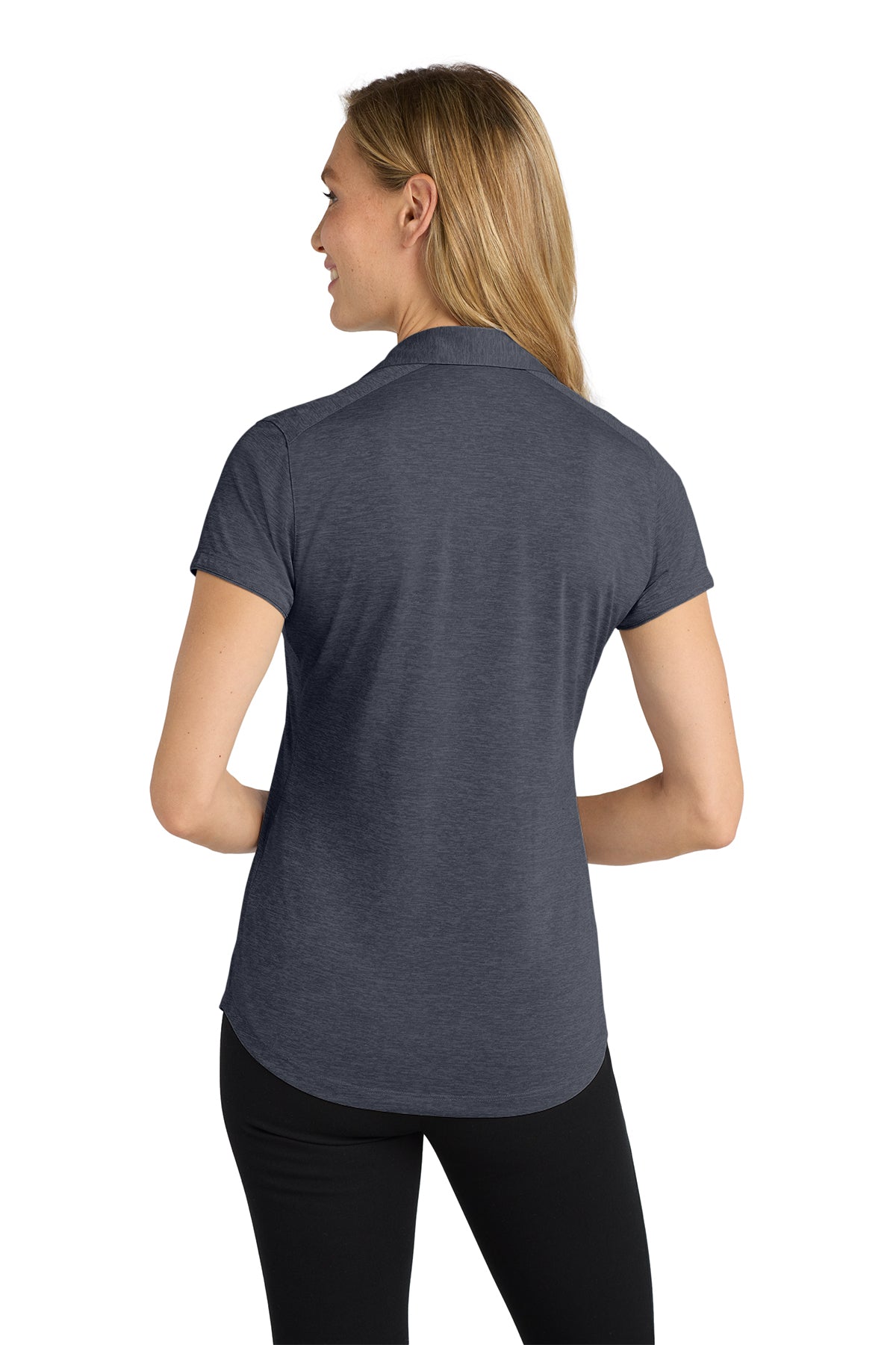 Port Authority® Women's Digi Heather Performance Polo