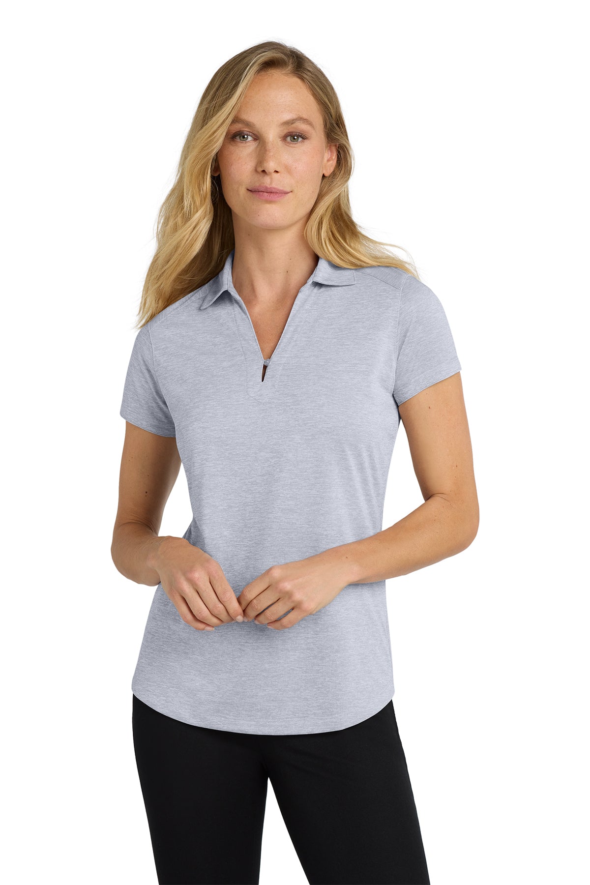 Port Authority® Women's Digi Heather Performance Polo
