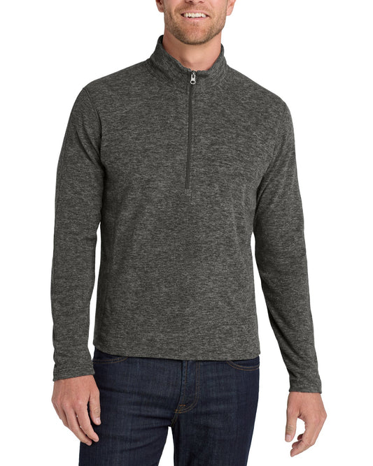 Port Authority® Heather Microfleece ½-Zip Pullover