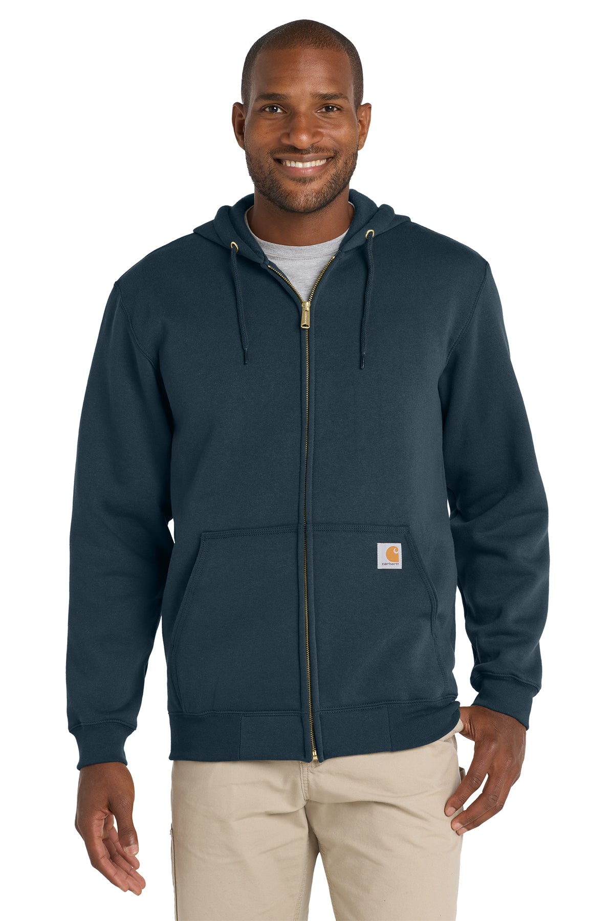 Carhartt® Midweight Hooded Zip-Front Sweatshirt