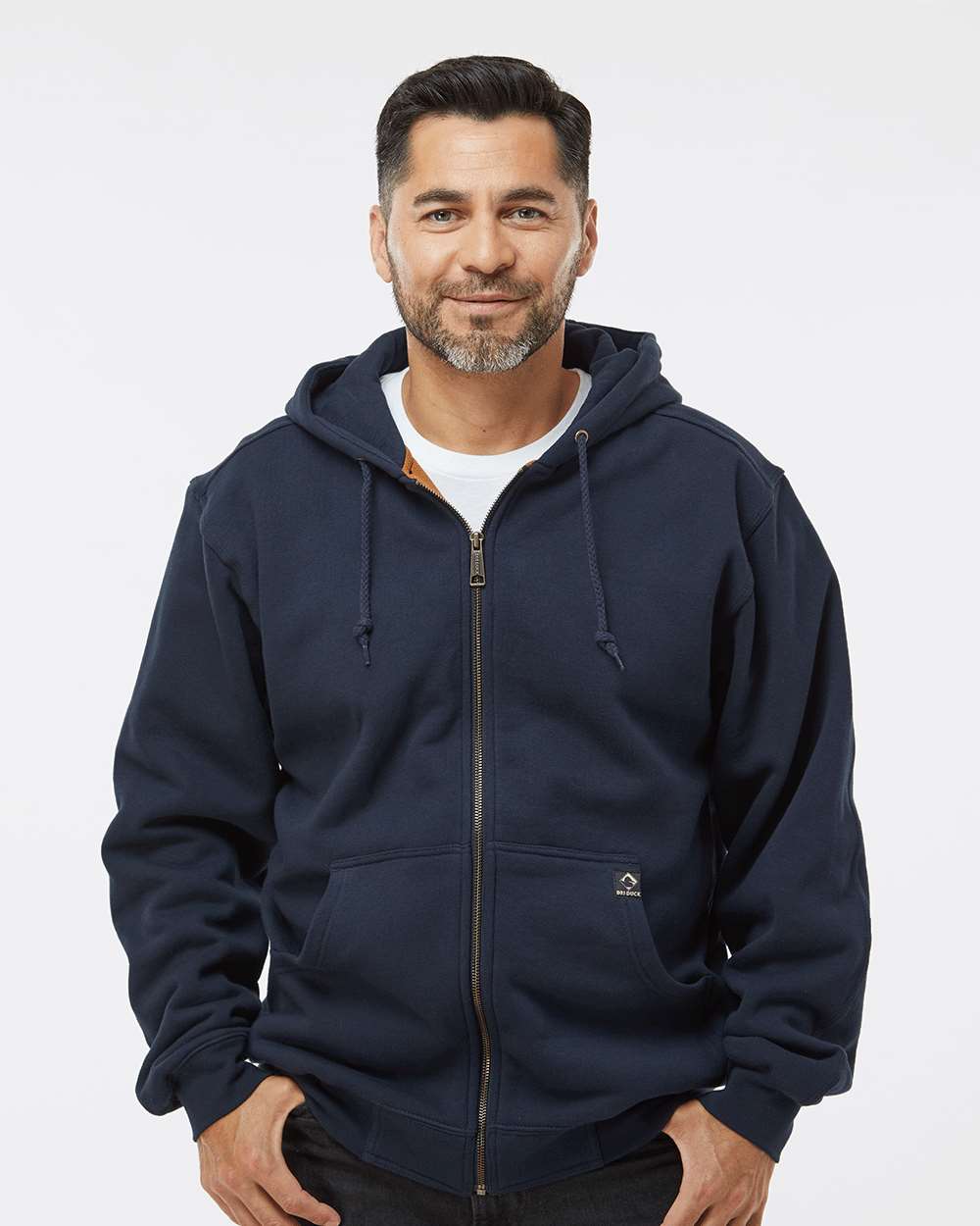 Men's Crossfire Heavyweight Power Fleece Hooded Jacket with Thermal Lining